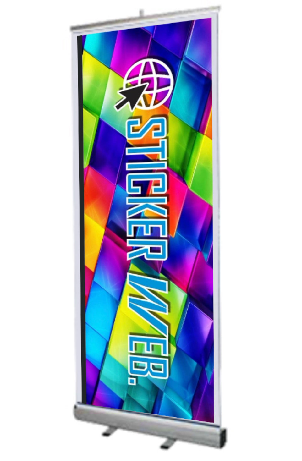 custom stand up banner