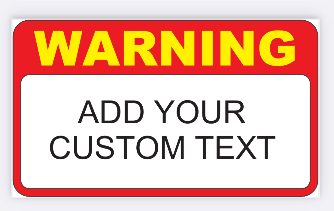 Custom Industrial and commercial stickers – Sticker Web