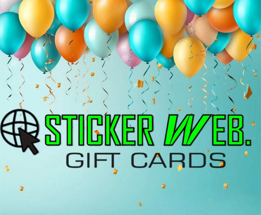 Sticker Web Gift Cards